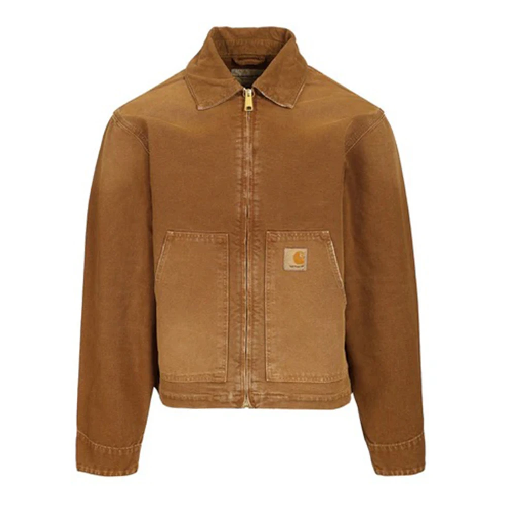 Carhartt Wip Men's Brown Denim Jackets - Denim Jackets - L - Jackets