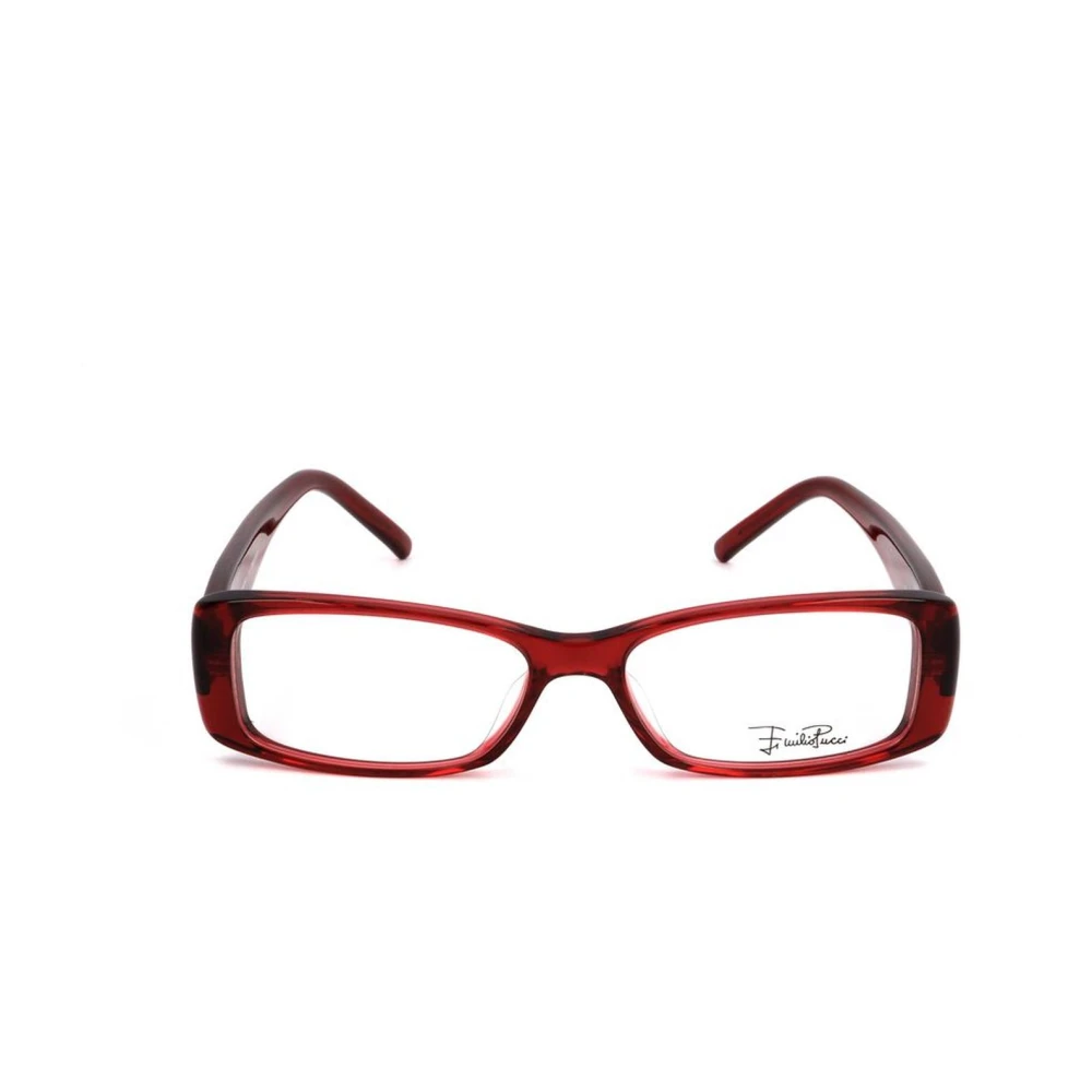 EMILIO PUCCI Ruby Kunststof Montuur Bril Red Dames