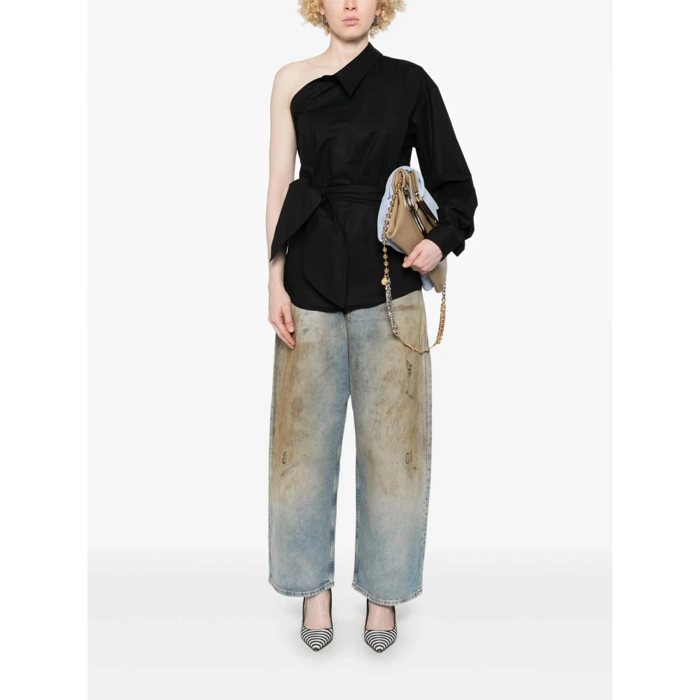 Moschino Stijlvolle Shirt voor Mannen Black Dames