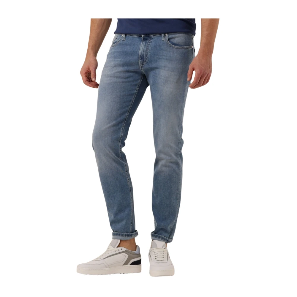 Alberto Slim Fit Blauwe Jeans voor Heren Blue Heren