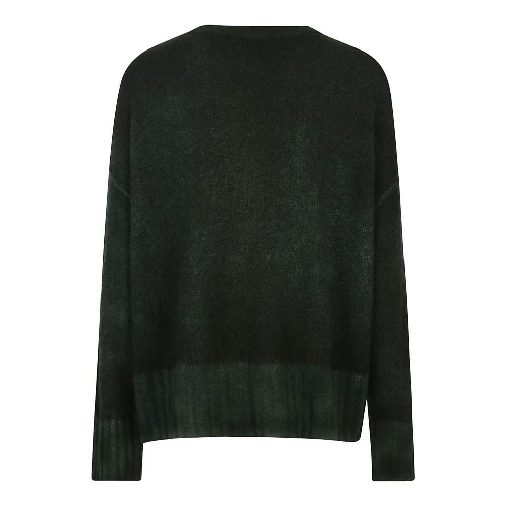 Avant Toi Luxe Merino Cashmere Zijde Sweaters Green Dames