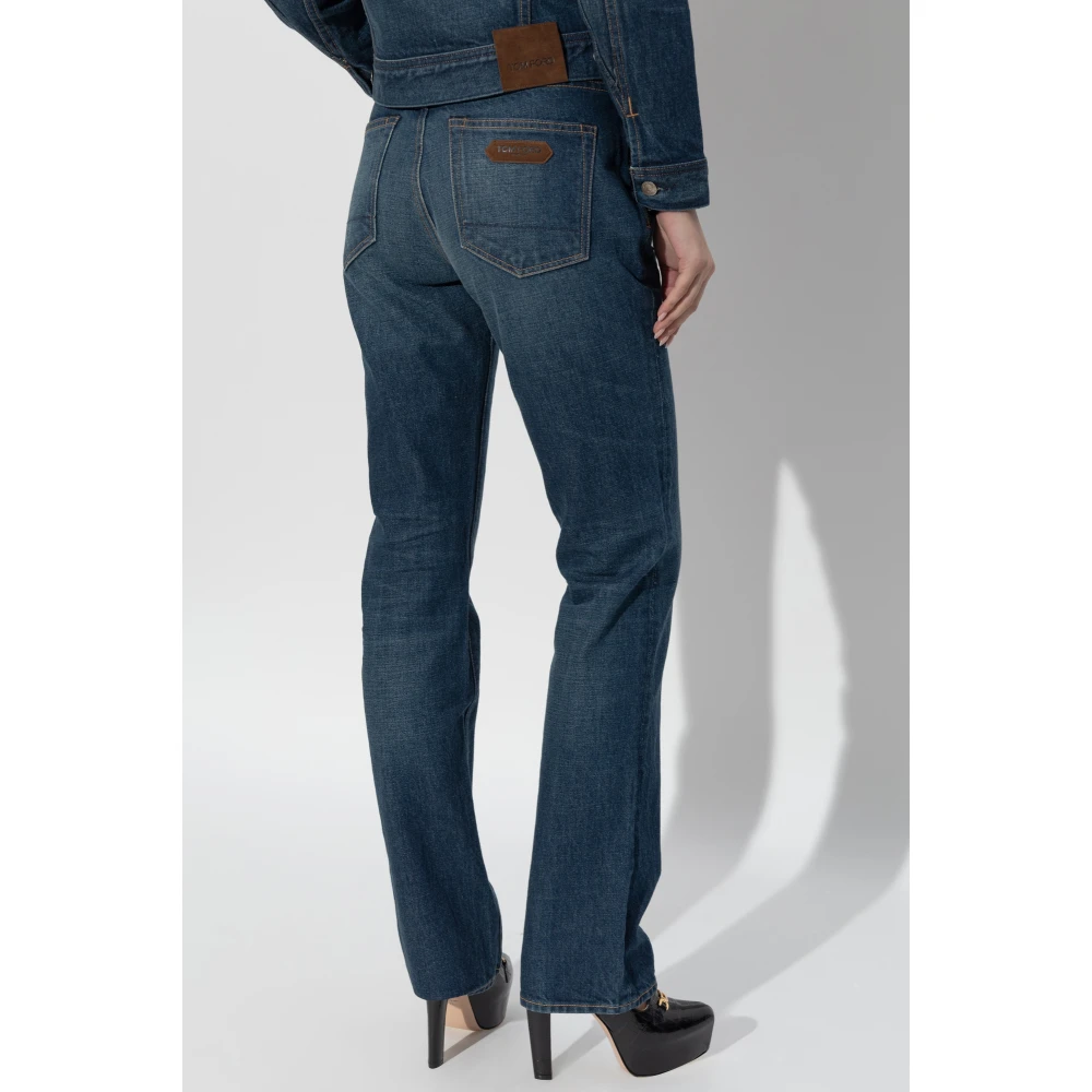 Tom Ford Straight jeans Blue Dames