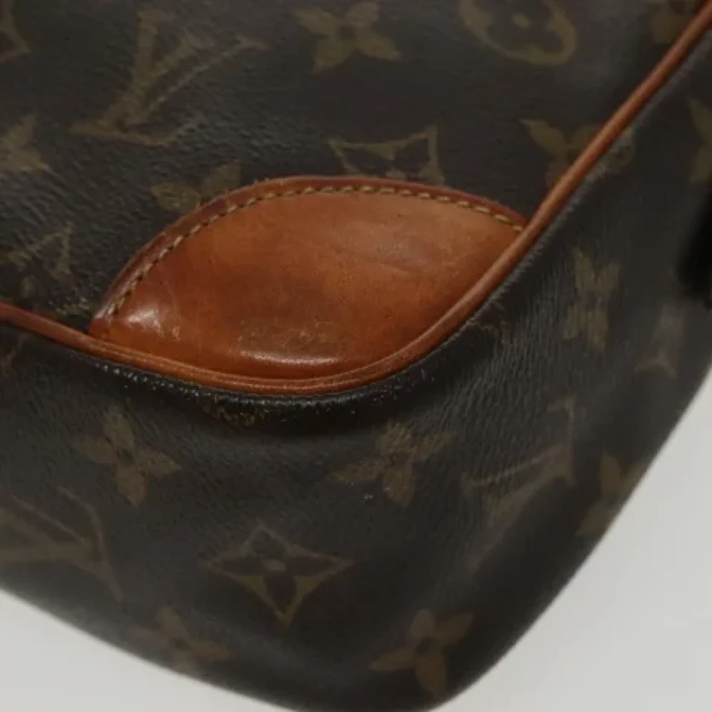 Louis Vuitton Vintage Pre-owned Canvas clutches Brown Dames