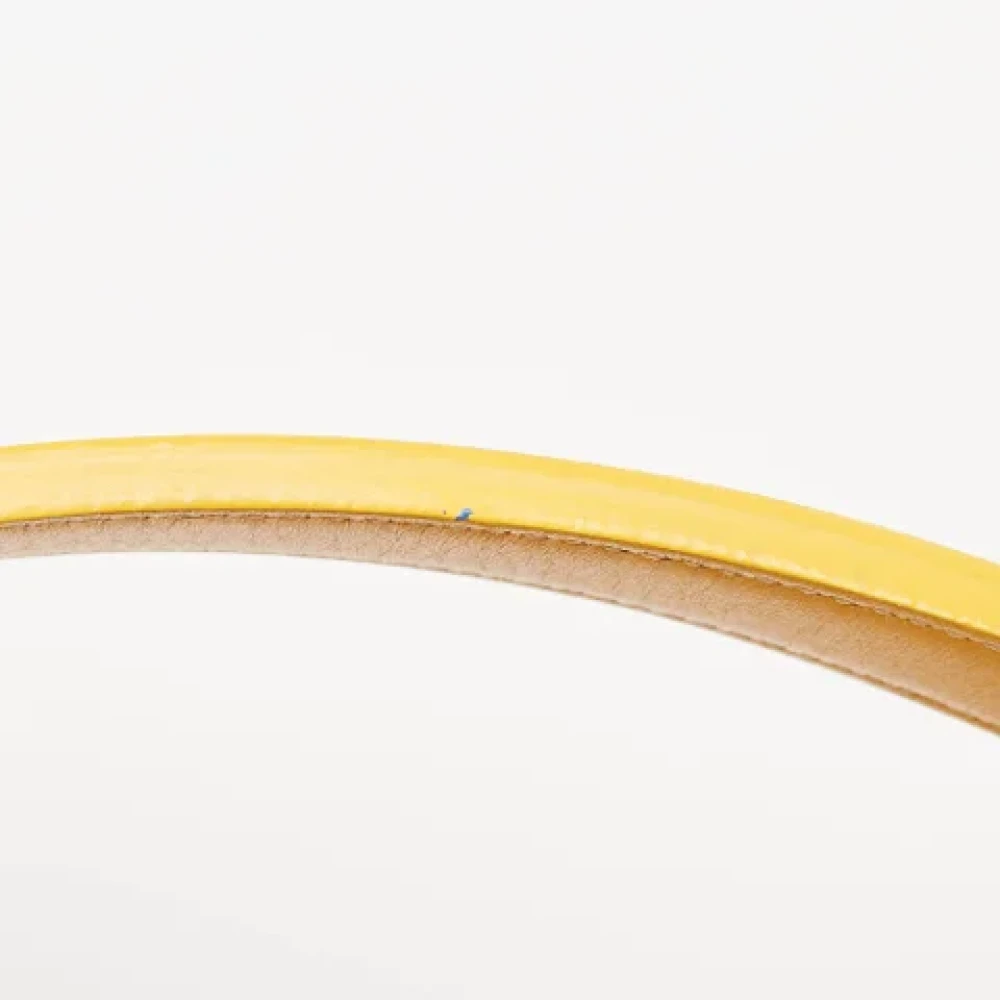 Goyard Vintage Pre-owned Canvas handbags Yellow Dames