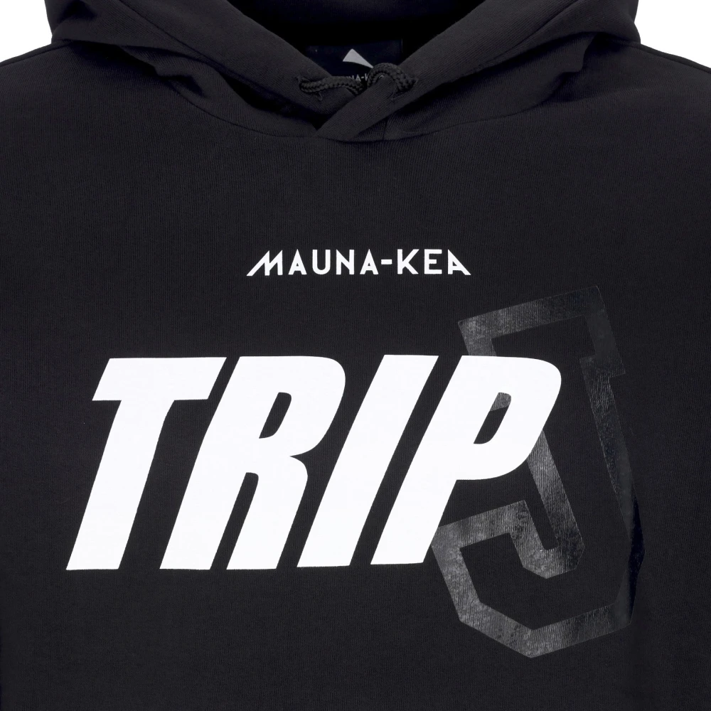 Mauna Kea Zwarte Lichtgewicht Hoodie met Triple J Black Heren