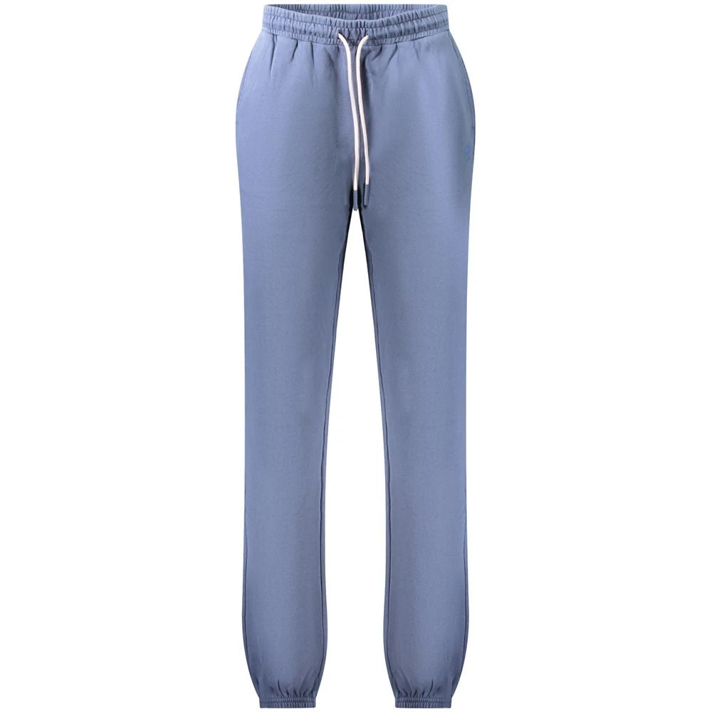 North Sails Women's Blue Sweatpants, S, Cotton Sports Trousers With Print