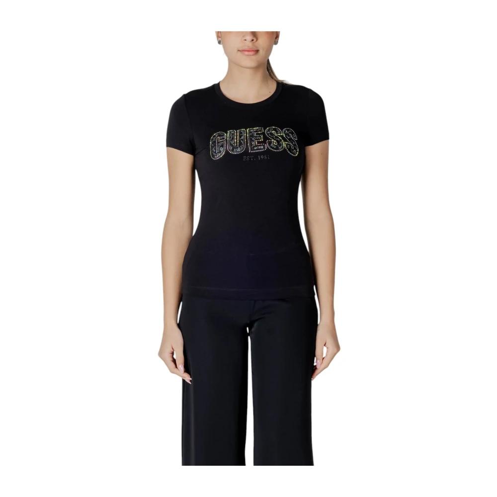 Guess - Tops > T-Shirts - Black - Guess - Modalova
