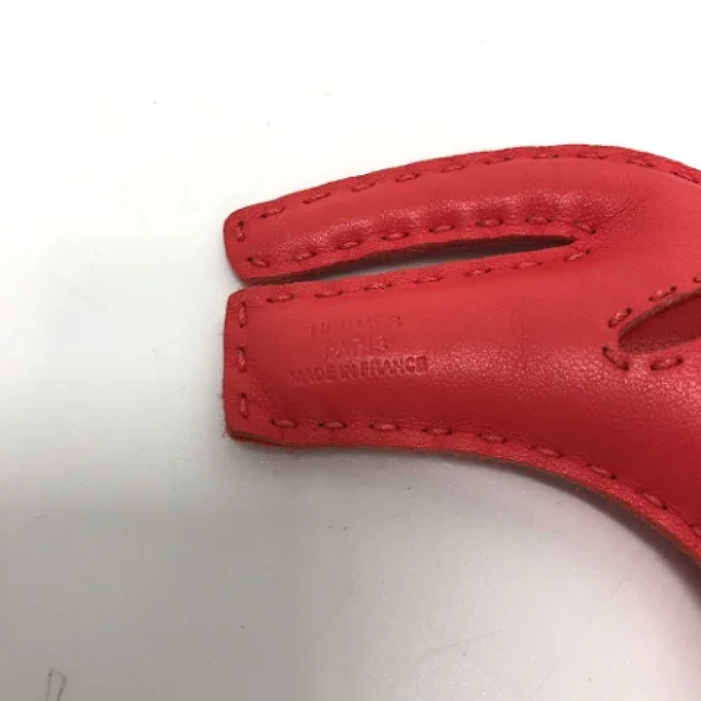 Hermès Vintage Pre-owned Leather key-holders Red Dames