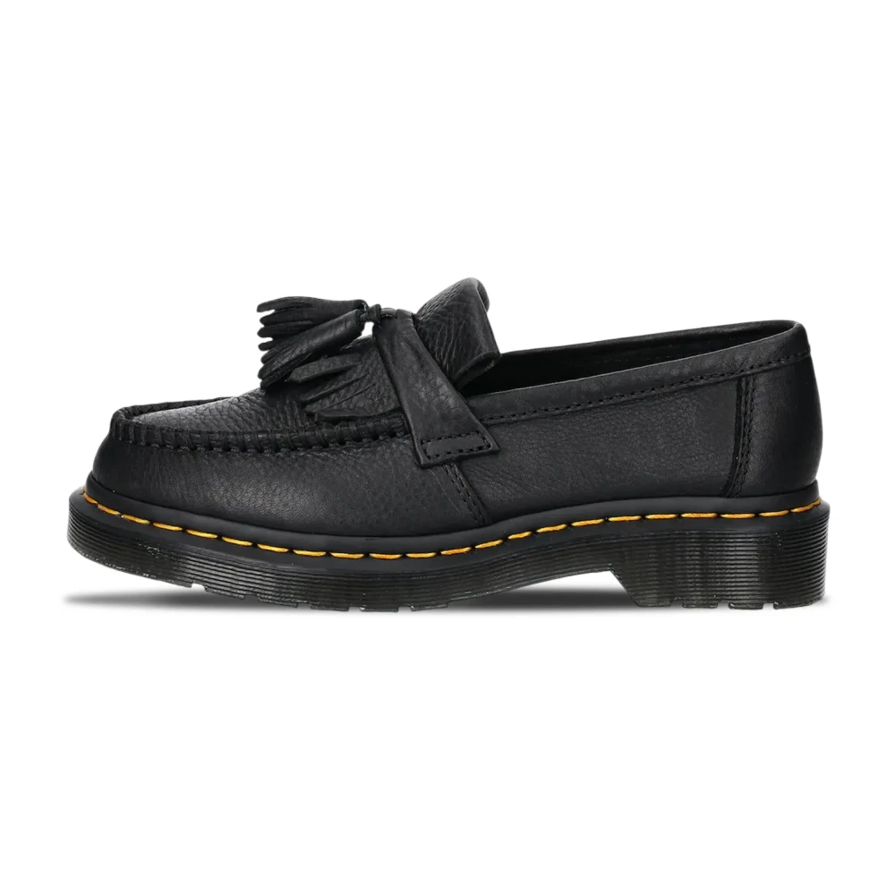 Dr. Martens Black Adrian Ambassador Soft Leather Tassel Loafers Men's Size 9 - Image 2