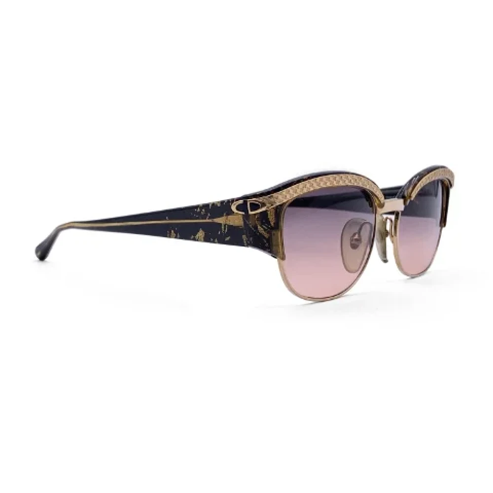 Dior Vintage Pre-owned Metal sunglasses Multicolor Dames