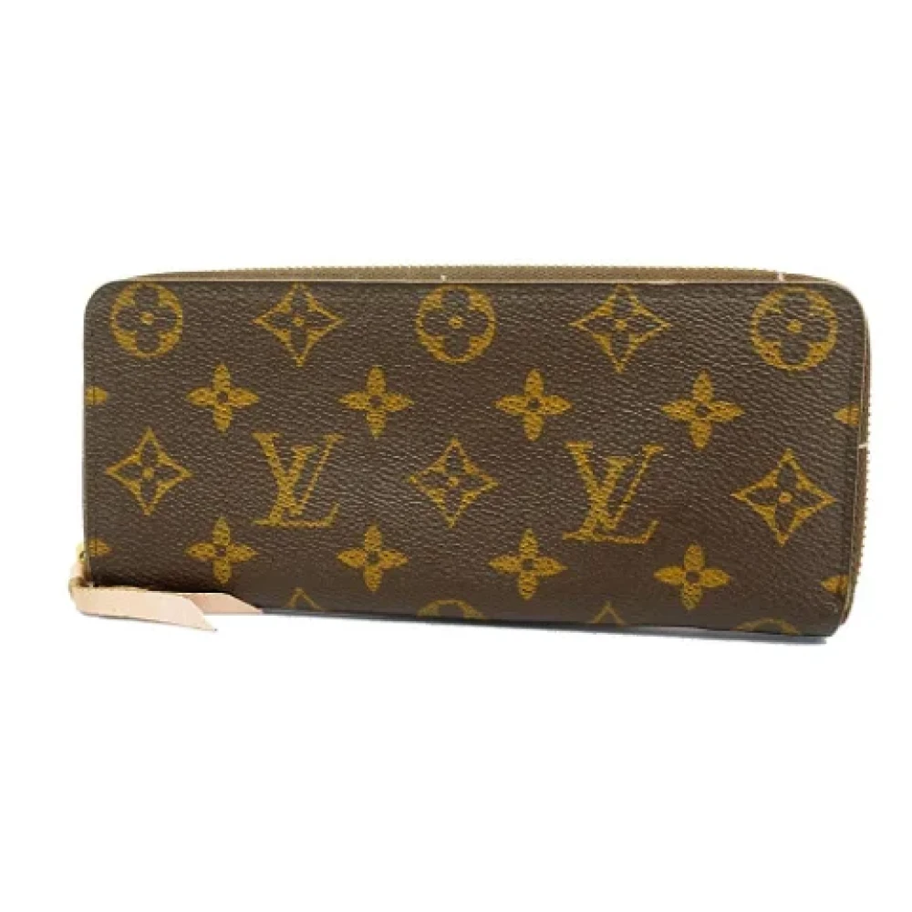 Louis Vuitton Vintage Pre-owned Fabric wallets Brown Dames