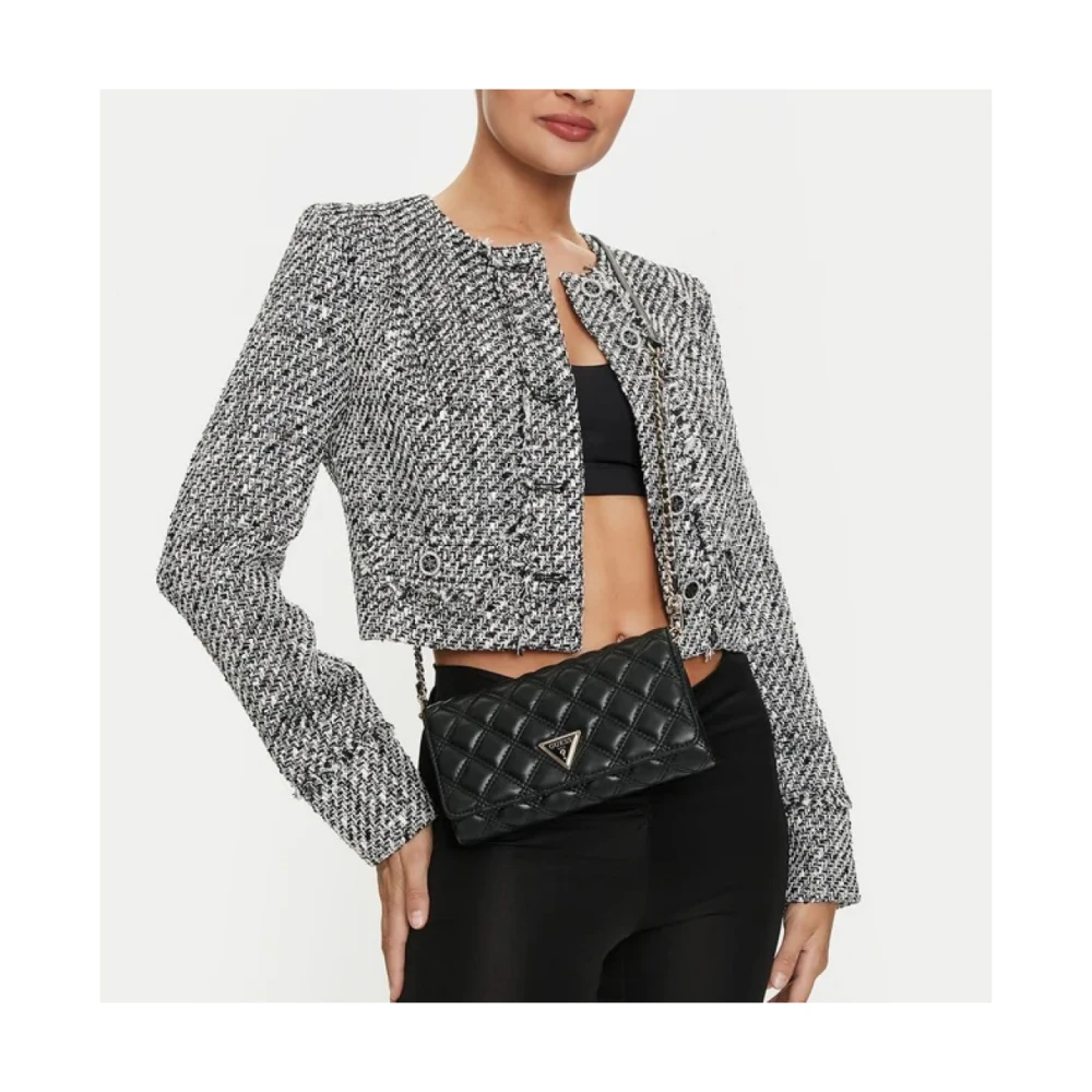 Guess Stijlvolle Crossbody Tas voor Vrouwen Black Dames