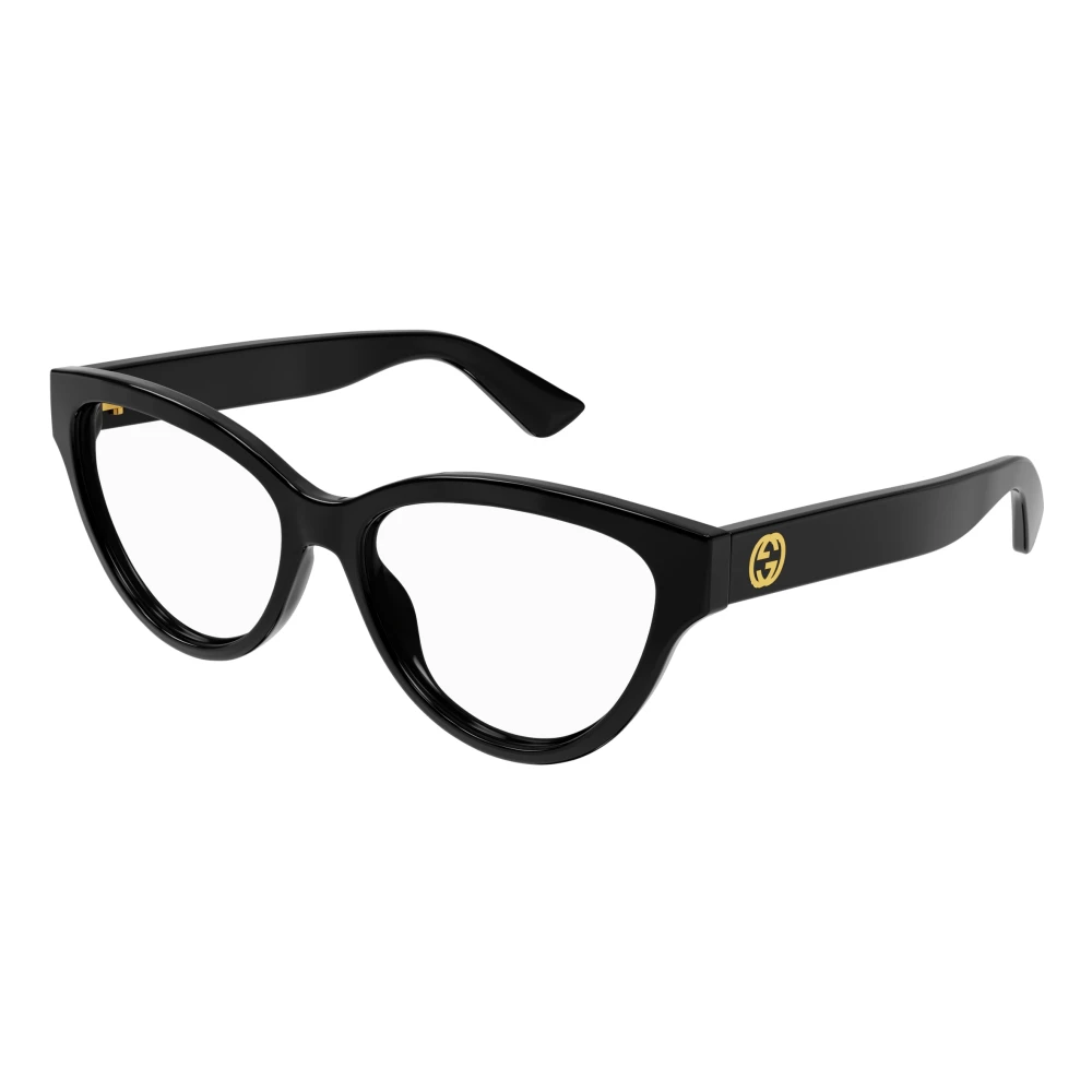 Gucci Women's Black Glasses, 52 Mm, Cat Eye Sunglasses