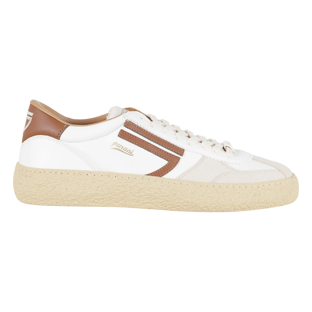 Puraai Sneaker vintage 1 01 Heren Schoenen Wit