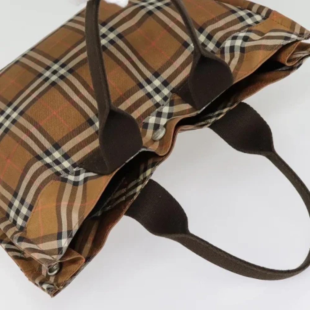 Burberry Vintage Pre-owned Nylon totes Brown Dames