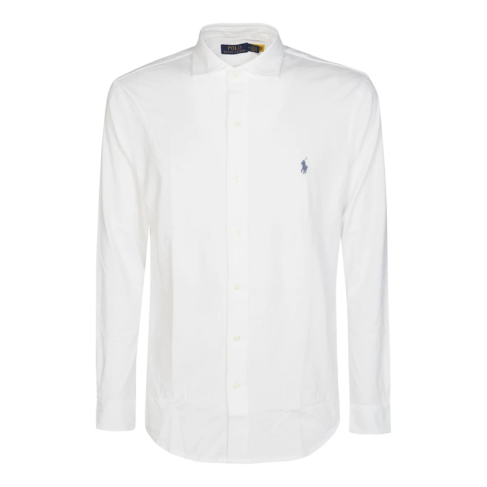 Polo Ralph Lauren Linnen Bermuda Shirt White Heren