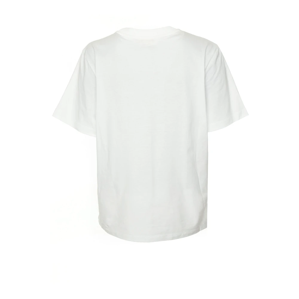 Marni Casual T-shirt met logo-applicatie White Heren
