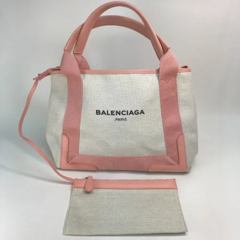 Balenciaga Vintage Pre-owned Fabric balenciaga-bags White Dames