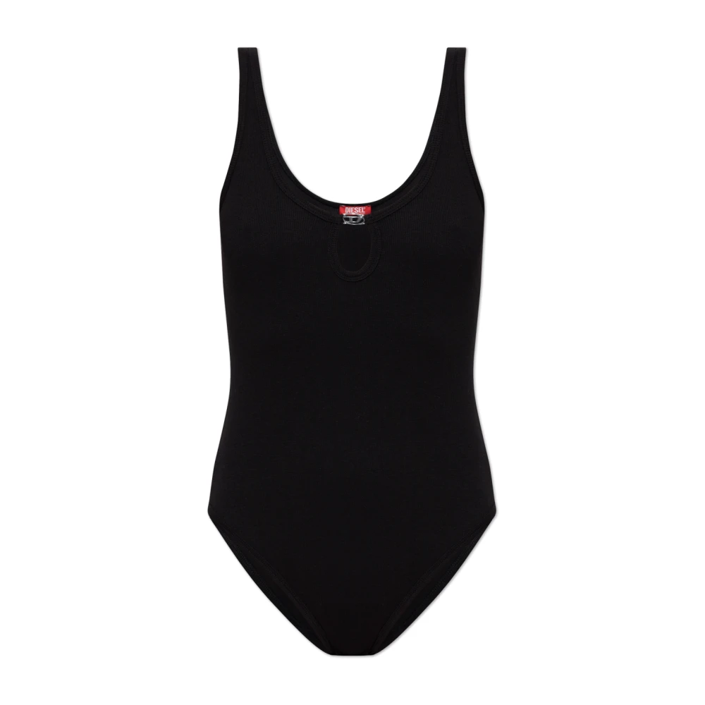 Diesel Donna Nero Top, Xs, New,
