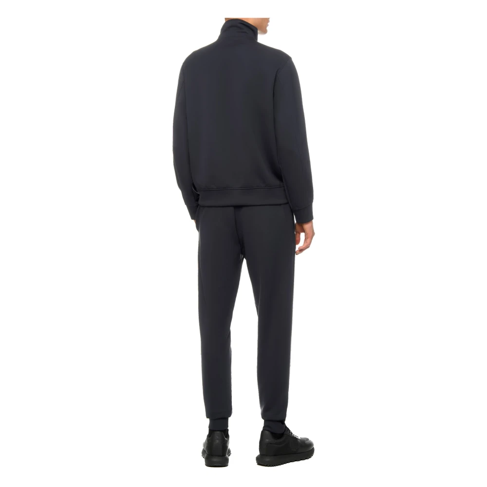 Emporio Armani Nachtblauw Heren Sportpak Black Heren