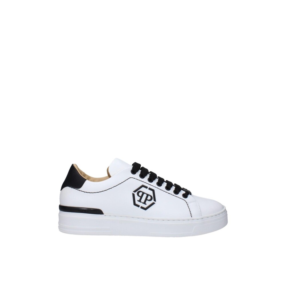 【関税&送料込】Philipp Plein Sneakers Philipp Plein Men's Black Crocodile Print Leather High Top