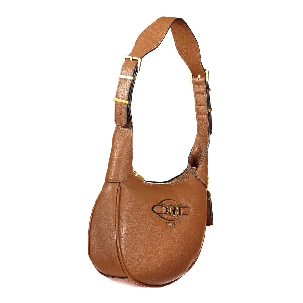 Guess Bruine Polyethyleen Handtas Brown Dames