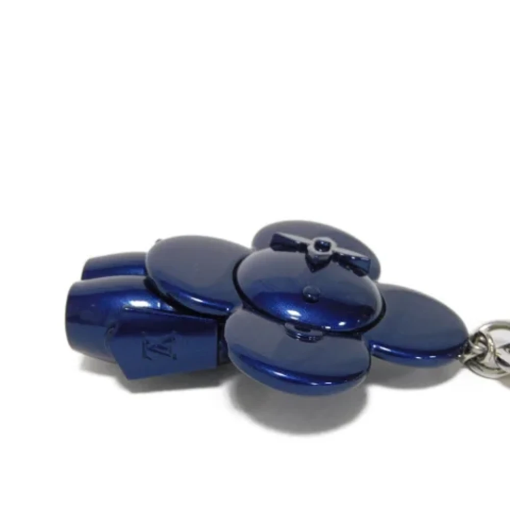Louis Vuitton Vintage Pre-owned Metal key-holders Blue Unisex