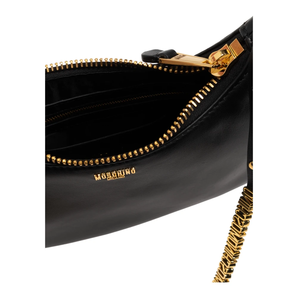 Moschino Schoudertas Black Dames