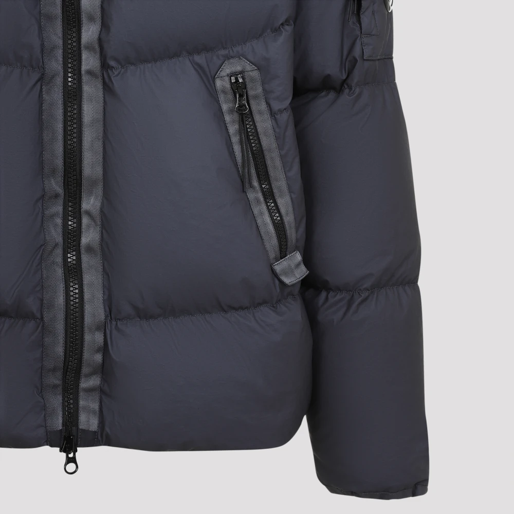 C.P. Company Zwarte Jas voor Mannen Aw24 Black Heren
