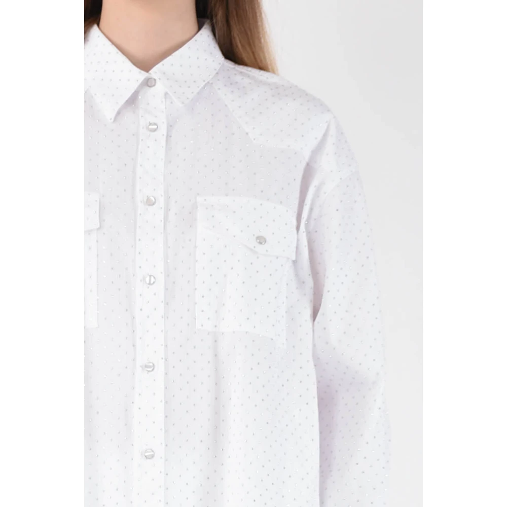 Dondup Shirts White Dames