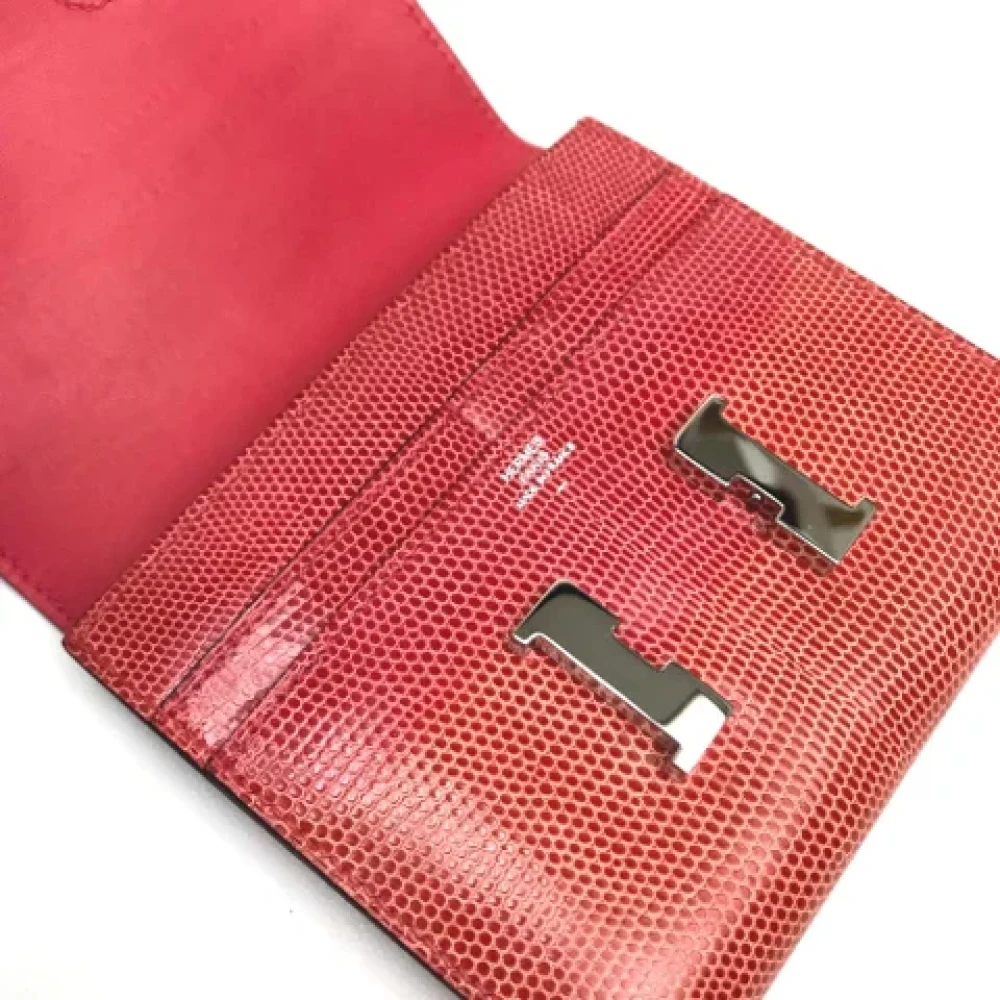 Hermès Vintage Pre-owned Fabric wallets Pink Dames