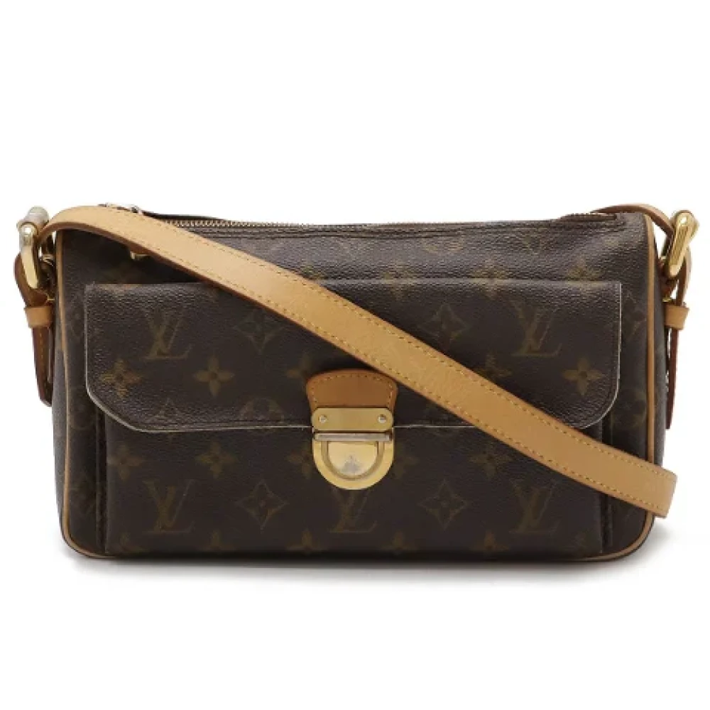 Louis Vuitton Vintage Pre-owned Canvas crossbody-bags Brown Dames