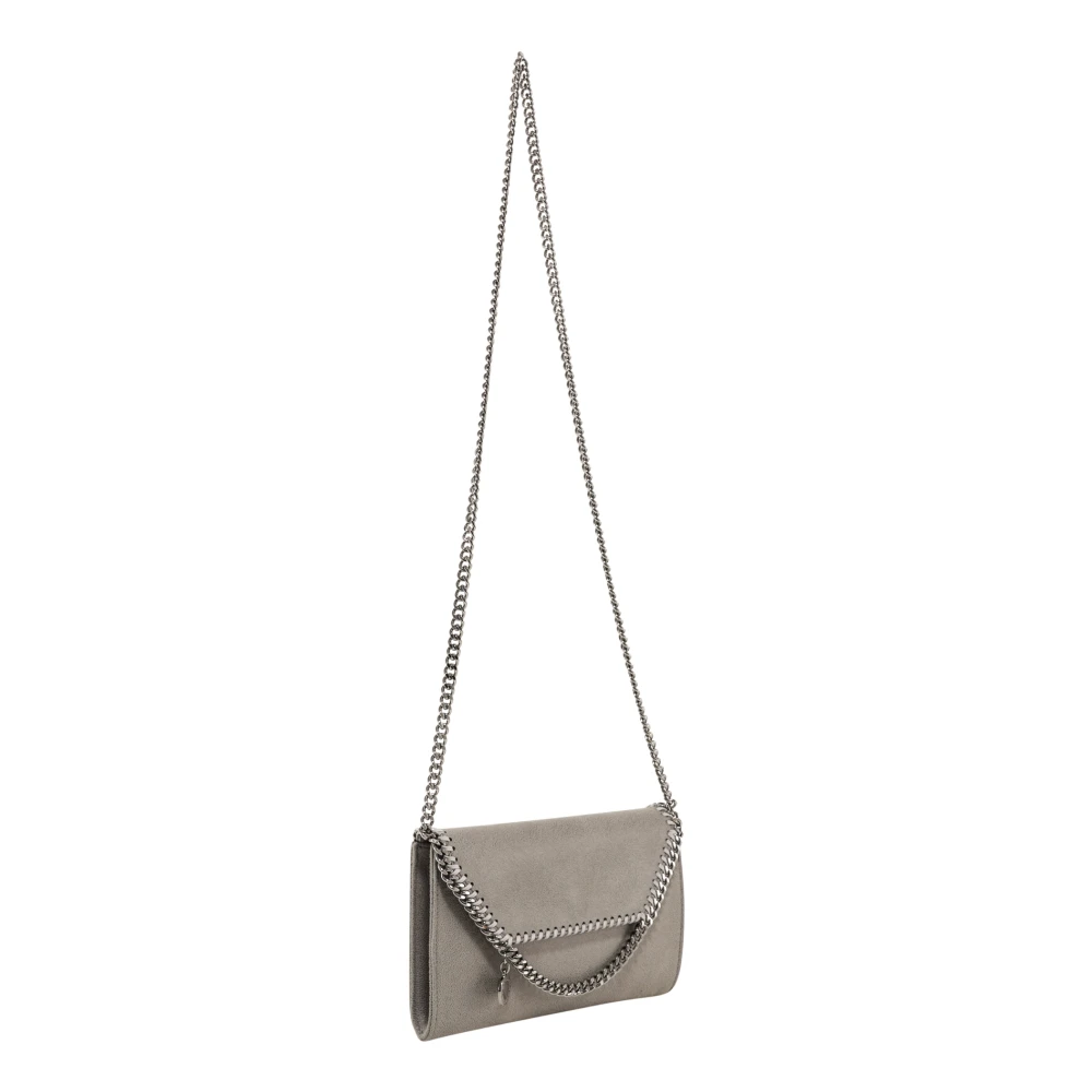 Stella Mccartney Grijze Shaggy Deer Schoudertas Gray Dames