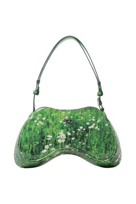 green-daisy-field-shoulder-bag