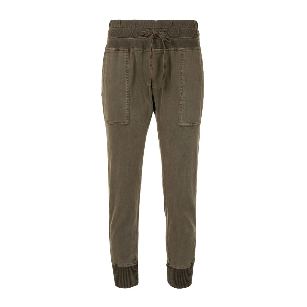 James Perse Gemengde media broek Green Dames