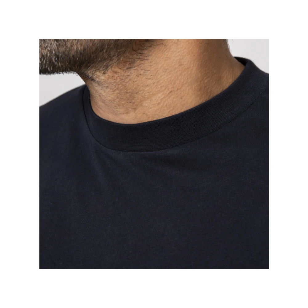 Karl Lagerfeld Navy Blue T-shirt 21 St-Guillaume Black Heren
