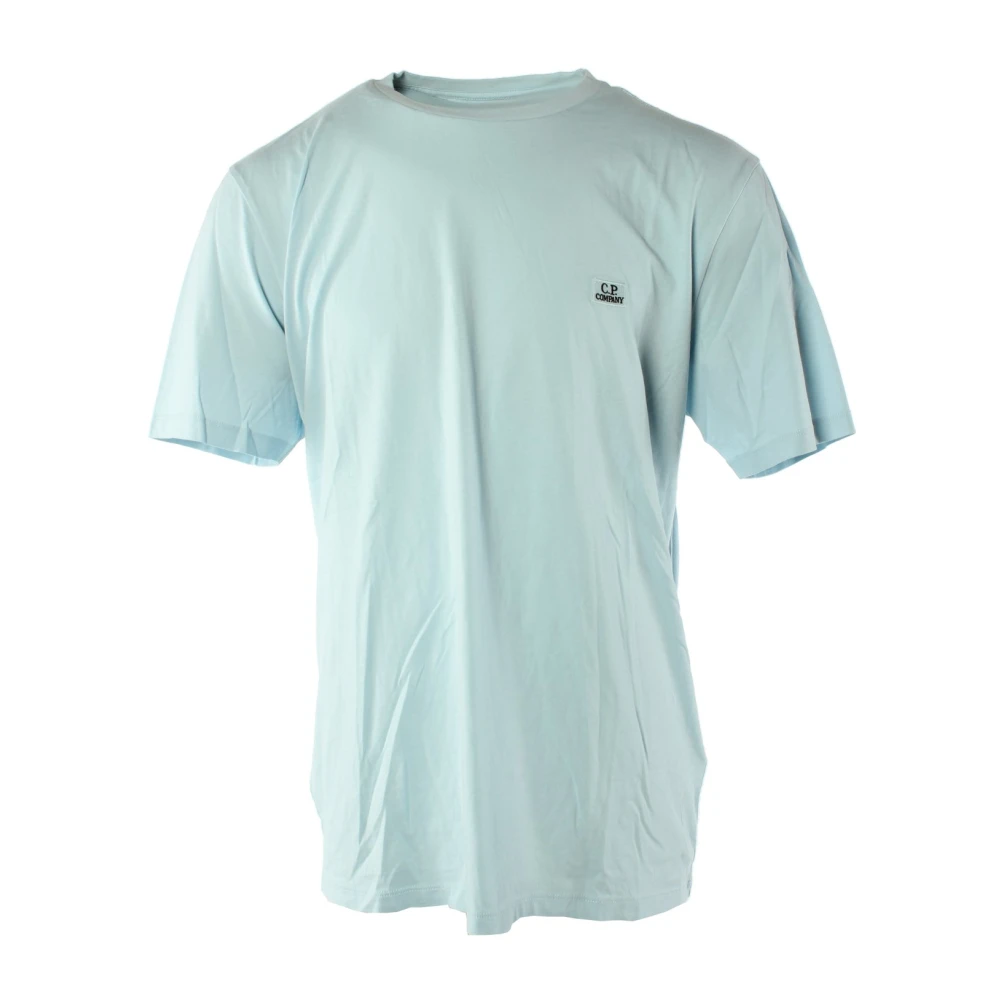 C.P. Company Blauw Katoenen T-shirt voor Heren Blue Heren