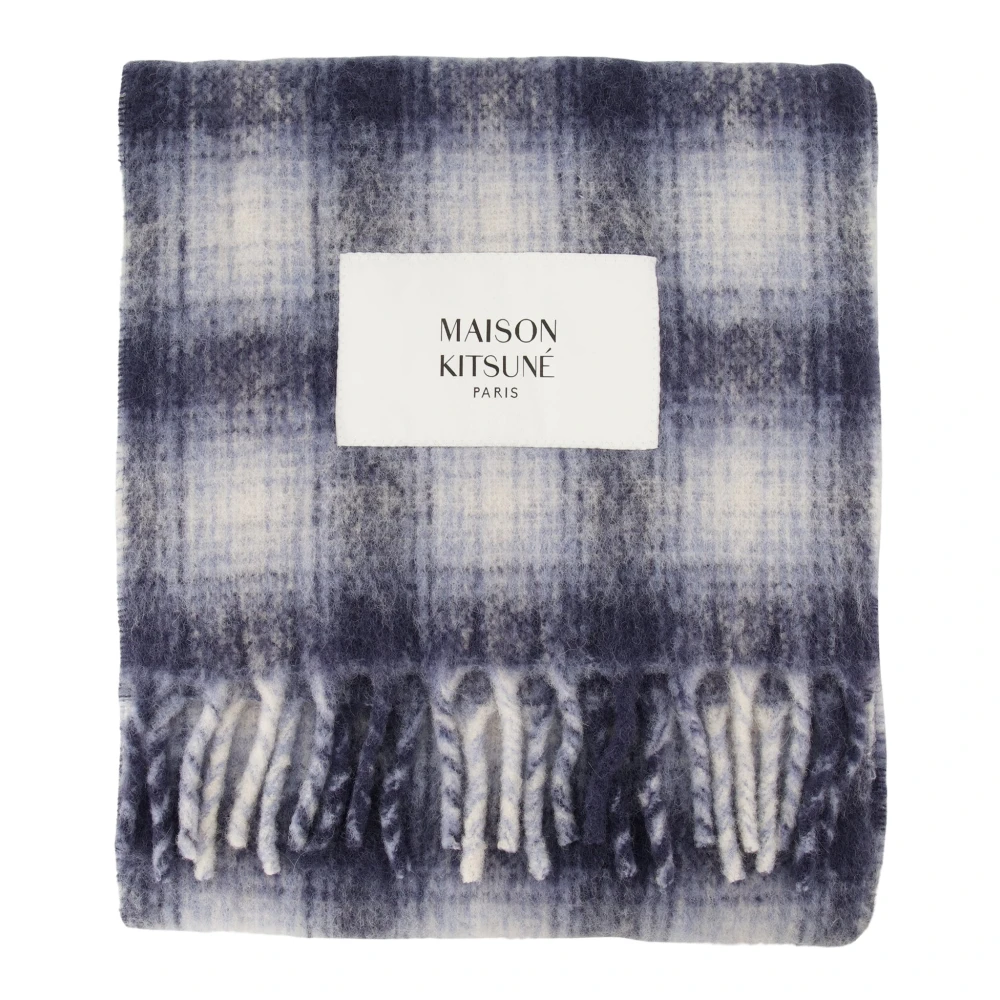 Maison Kitsuné Uomo Blu Accessori, Taglia Unica, New,