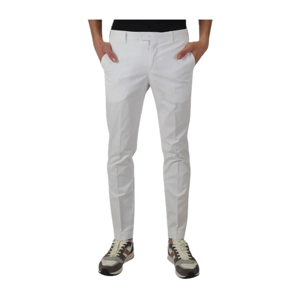 PT Torino Stretch katoenen broek White Heren