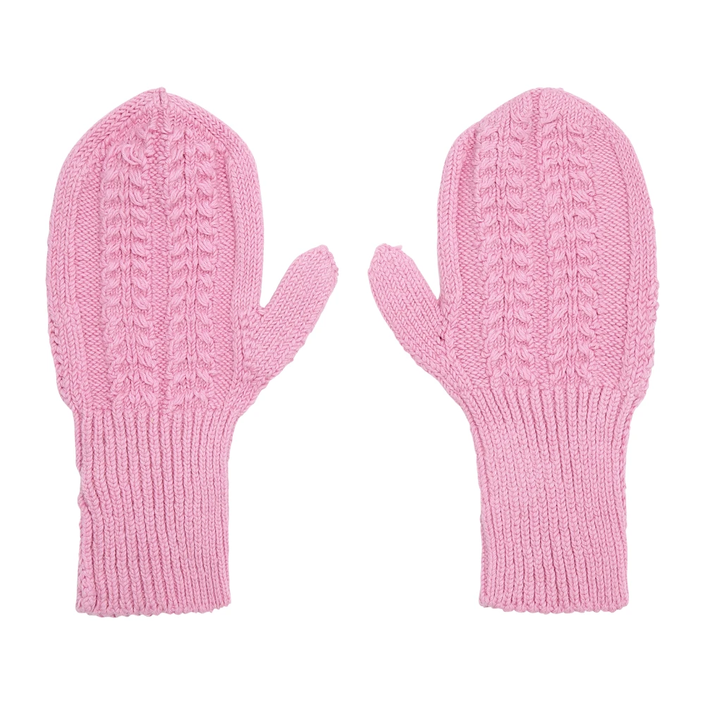 American Dreams Zachte Berry Katoenen Wanten Pink Dames