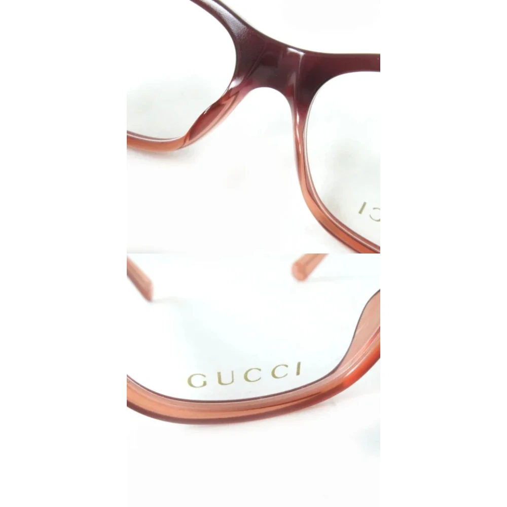 Gucci Vintage Pre-owned Fabric sunglasses Brown Dames
