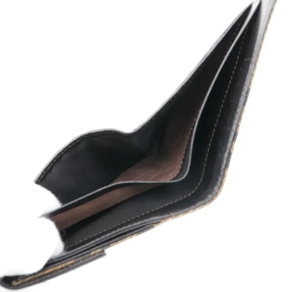 Fendi Vintage Pre-owned Canvas wallets Brown Dames