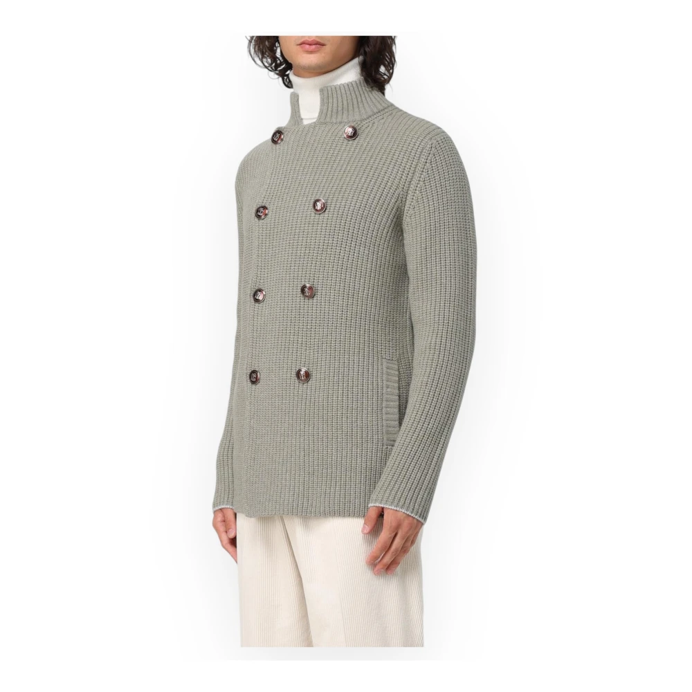 BRUNELLO CUCINELLI Wol Cashmere Vest Green Heren