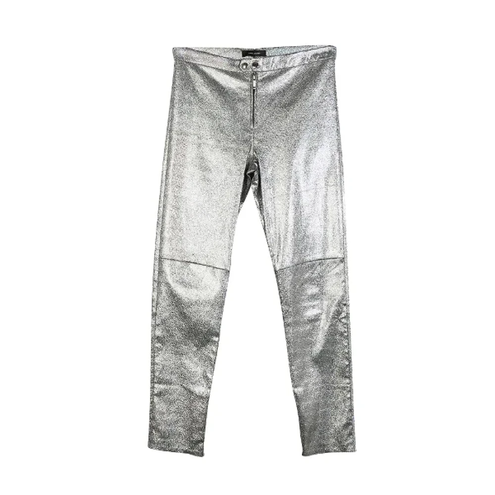 Isabel Marant Pre-owned Leather bottoms Gray Dames