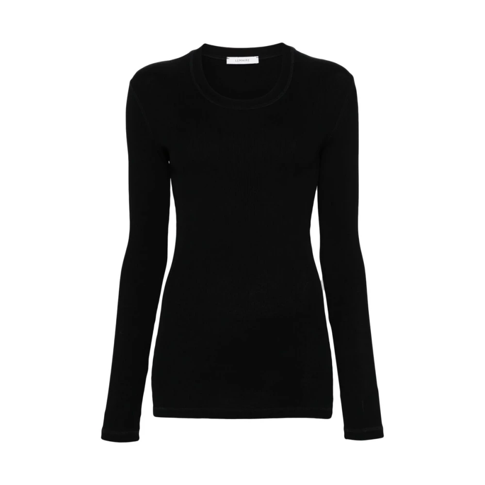 Lemaire Long Sleeve Tops Black Dames