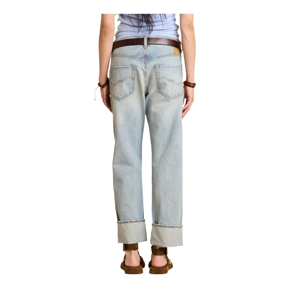 Denimist Moderne Boyfriend Jeans Klassieke Elegantie Blue Dames