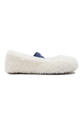Shearling Ballerinas