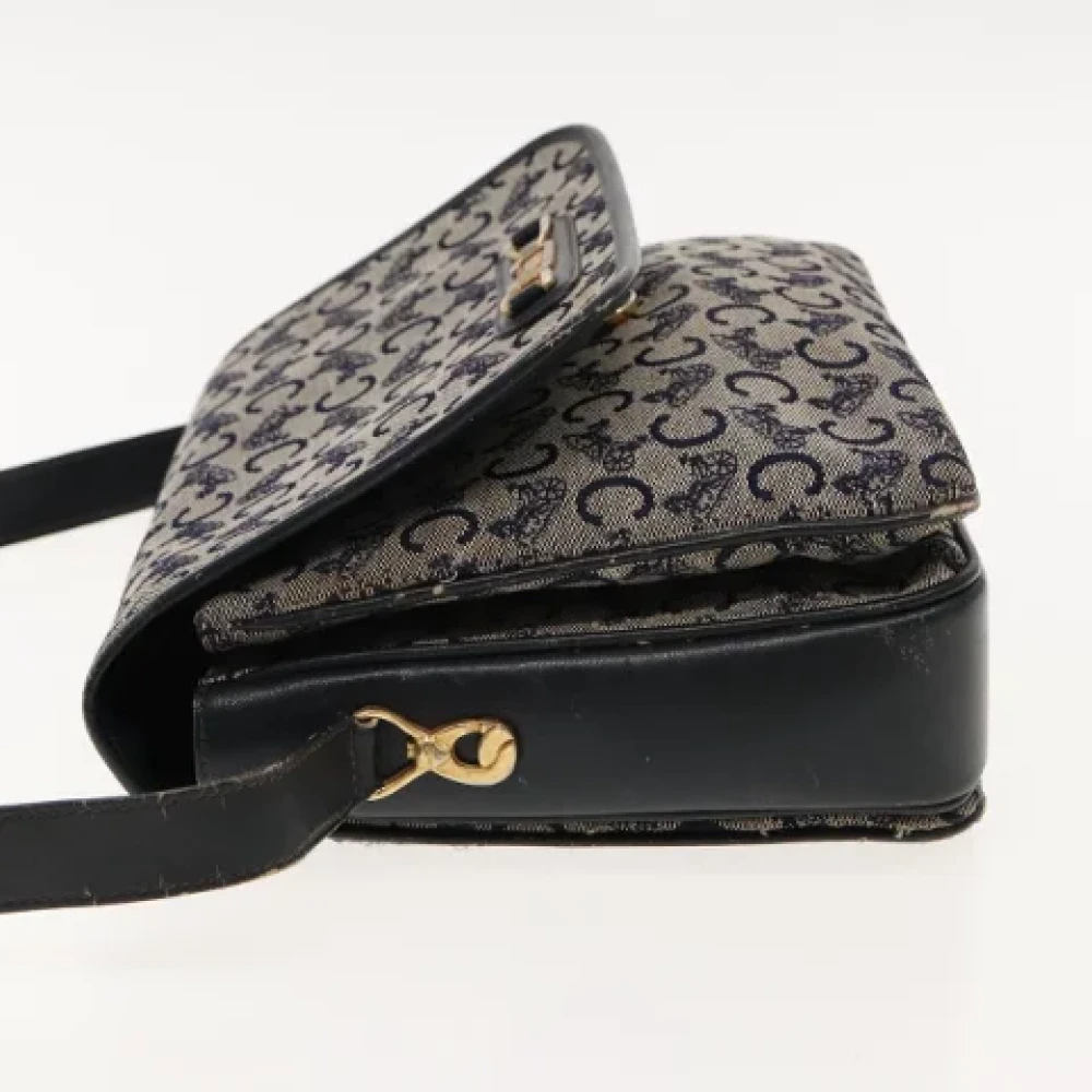 Celine Vintage Pre-owned Canvas celine-bags Blue Dames