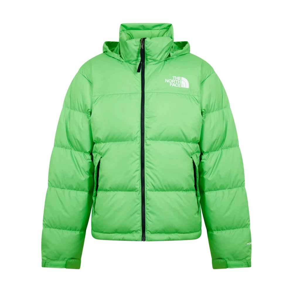 The North Face Retro Nuptse Donsjack Groen Green Heren