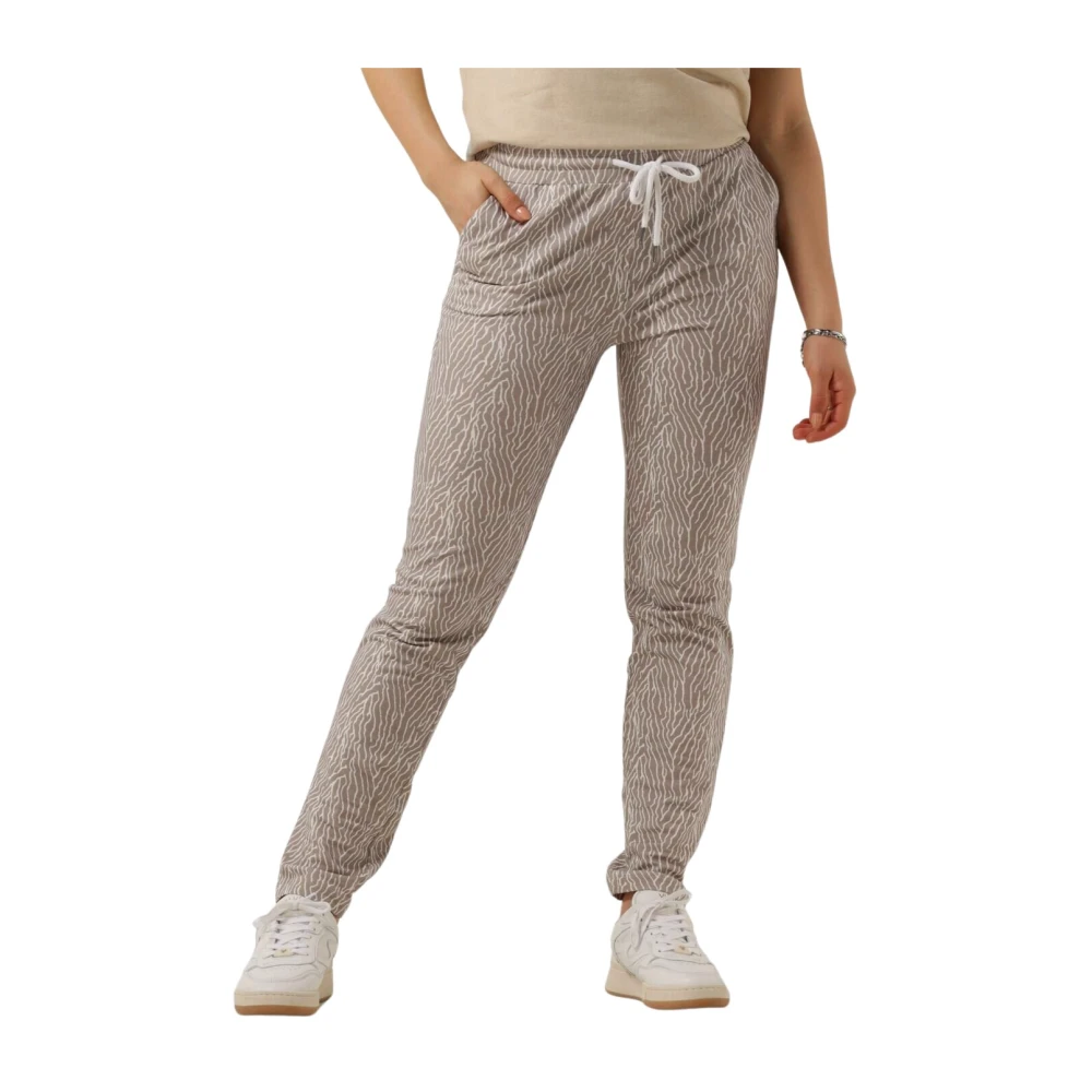 Moscow Taupe Pantalon Stijlvolle Garderobe Toevoeging Gray Dames
